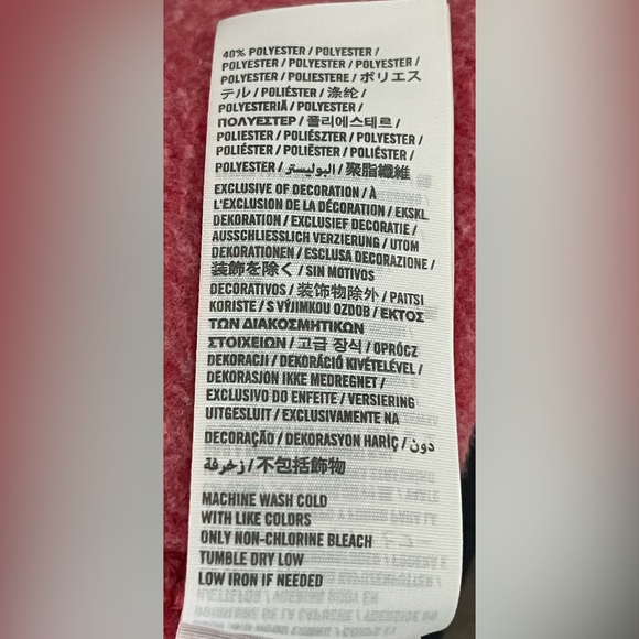 Abercrombie and fitch zip up thick hoodie, size medium M. - Picture 9 of 9